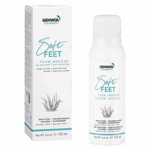 GEHWOL FUSSKRAFT Soft Feet Foam, 125 ml